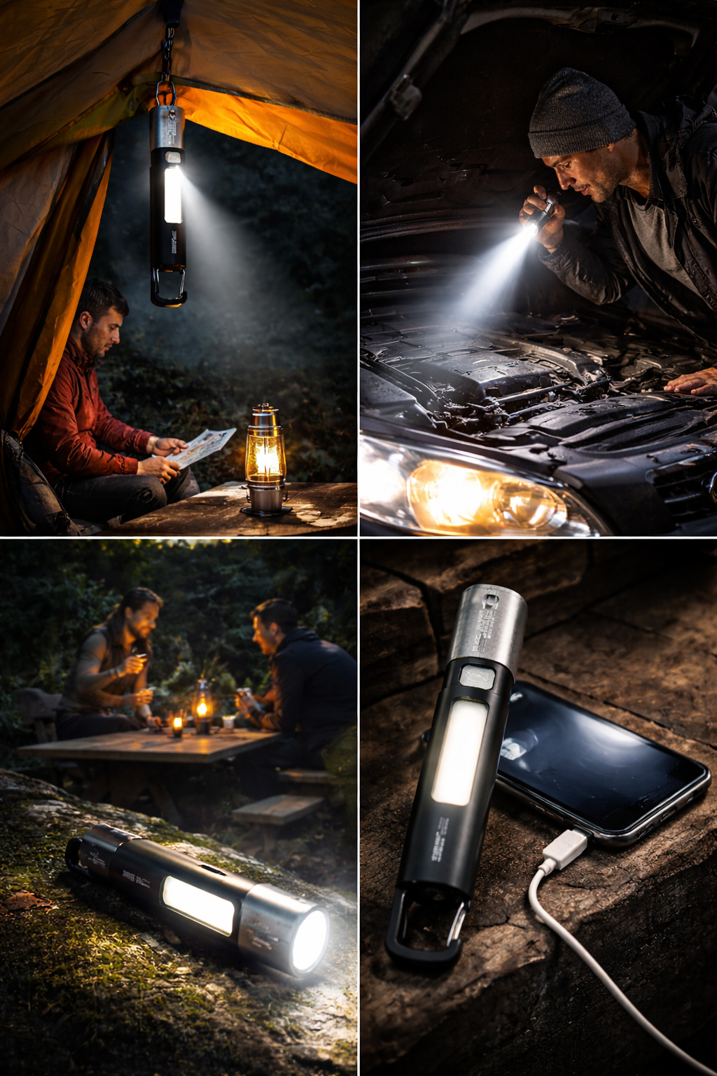 Rechargeable LED Flashlight – Super Bright
