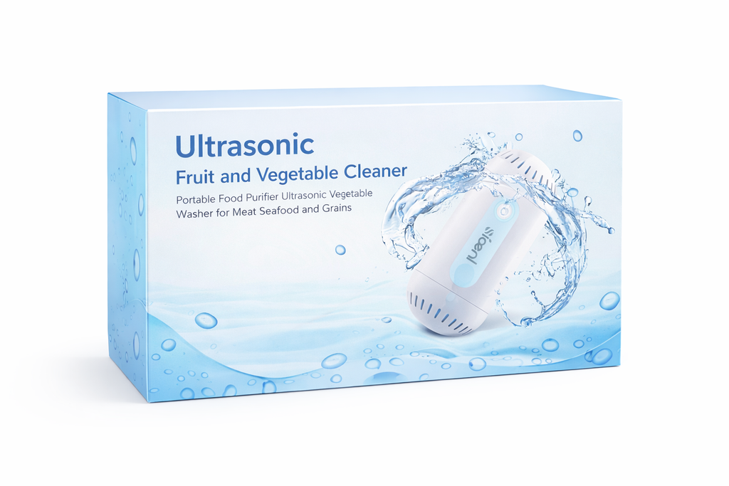 Ultrasonic Fruit & Vegetable Cleaner – Portable Food Purifier