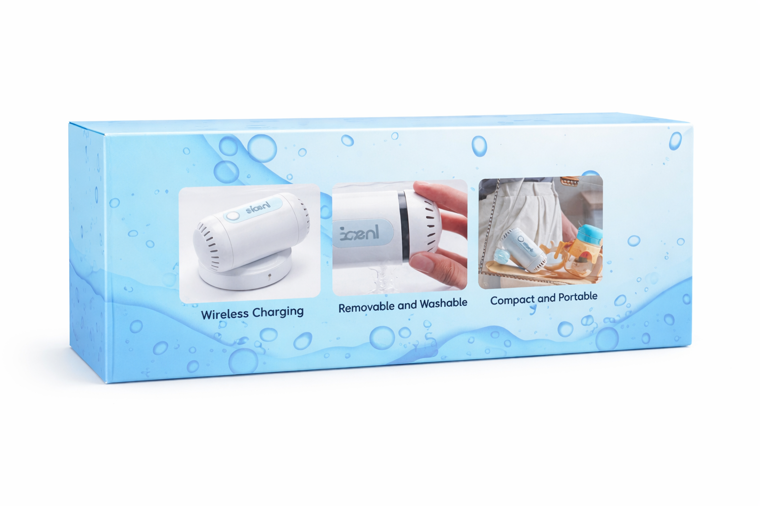 Ultrasonic Fruit & Vegetable Cleaner – Portable Food Purifier