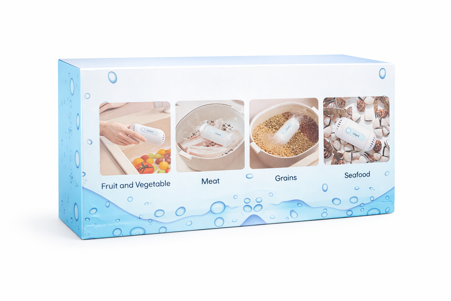 Ultrasonic Fruit & Vegetable Cleaner – Portable Food Purifier