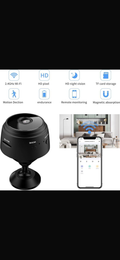 House Guard Security Camera, Household Mini Cameras, 1080p HD Wireless Security Camera with Smart Motion Detection, Night Vision, Wide-Angle Lens, Magnetic Mount for Home Office