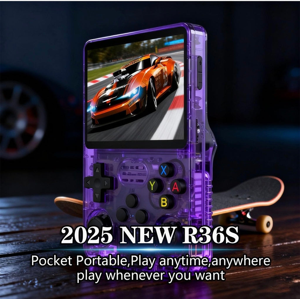 R36S Retro Handheld Game Console – Portable Gaming System